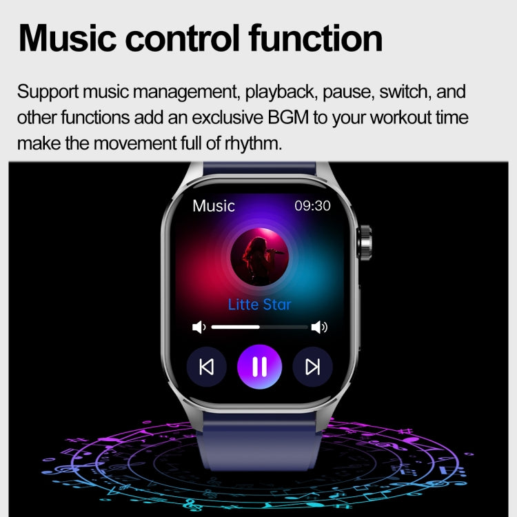 Smart Watch Bluetooth Call/ECG 2.04 Inch AMOLED Screen ET580
