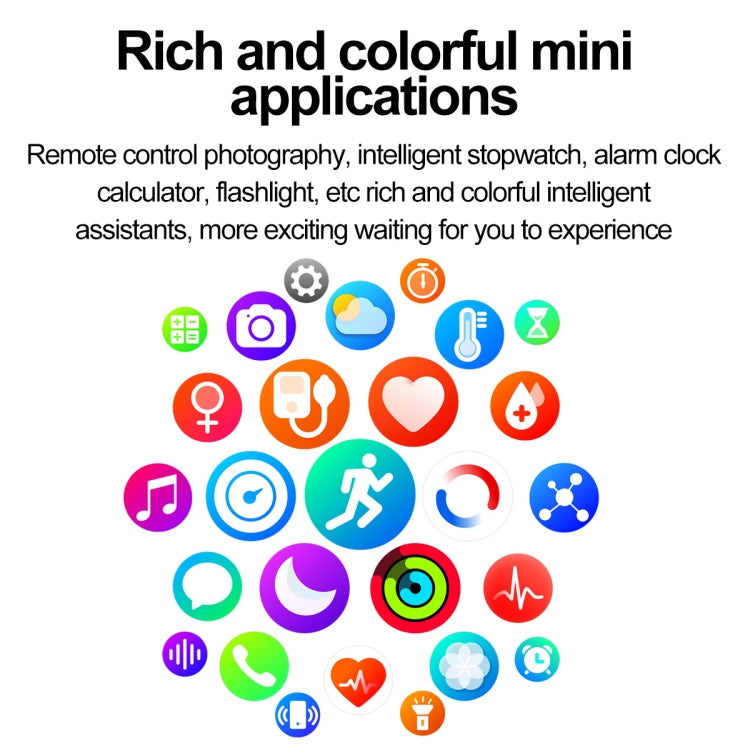 Smart Watch Bluetooth Call/ECG 2.04 Inch AMOLED Screen ET580