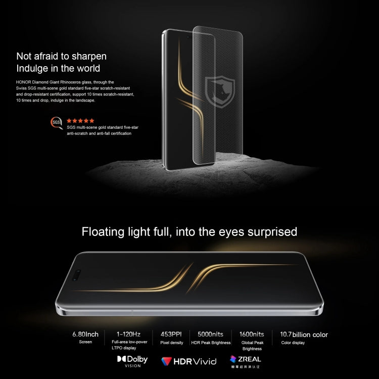 Honor Magic6 Ultimate, 6,8 pulgadas Magic OS 8.0 Snapdragon 8 Gen 3 Octa Core hasta 3,3 GHz, Red: 5G, OTG, NFC, 16GB+512GB, 16GB+1TB - Alex Bazar Mx