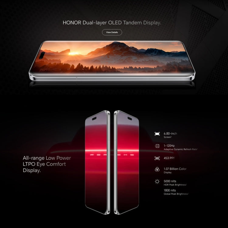 Honor Magic6 RSR Porsche Design, 6,8 pulgadas Magic OS 8.0 Snapdragon 8 Gen 3 Octa Core hasta 3,3 GHz, Red: 5G, OTG, NFC, 24GB+1TB - Alex Bazar Mx