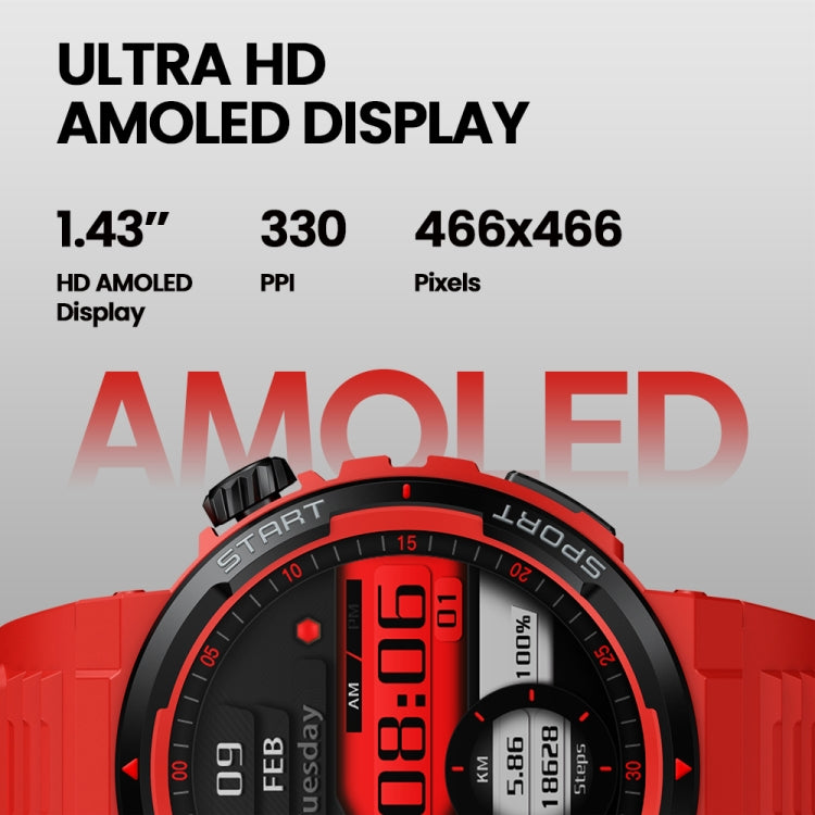Zeblaze Ares 3 Plus Smartwatch 1.43 Inch Screen