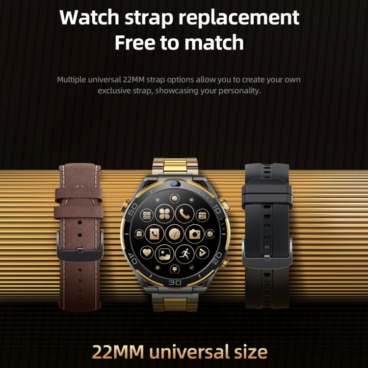 Zeblaze Ares Smart Watch 1.5 Inch 4G LTE Android 10 6 GB + 128 GB