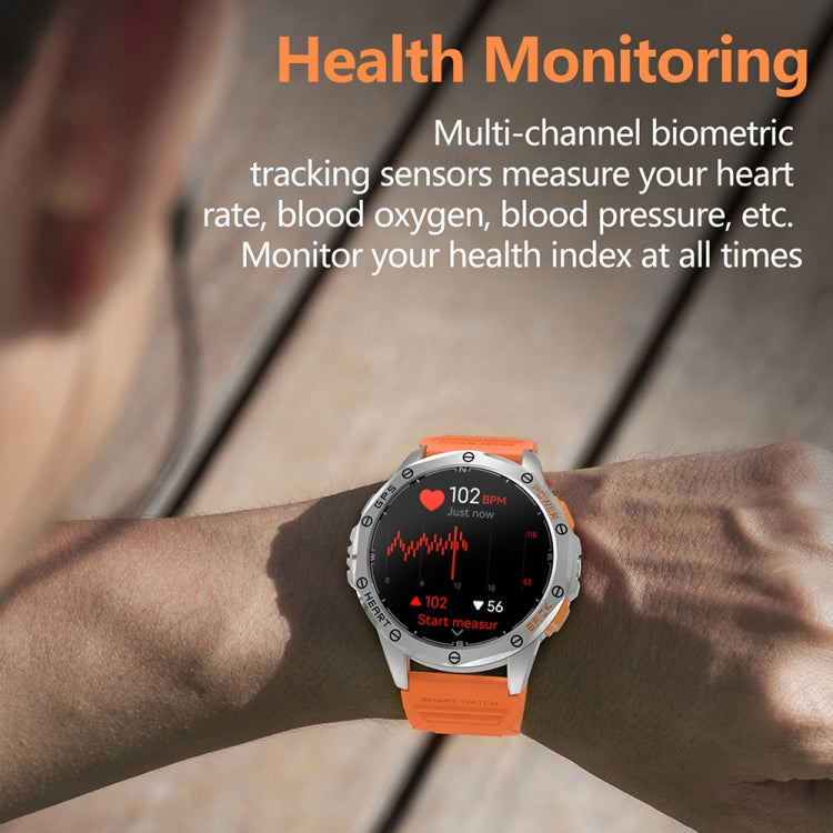 LEMFO K67 Smart Watch with GPS, 1.43-inch AMOLED Display
