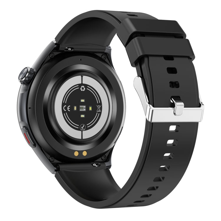 T82 Smart Watch with 1.43 Inch Round Screen, Bluetooth Calls, Heart Rate, Blood Pressure, Blood Oxygen, Sleep, Blood Sugar, HRV, Metope and SOS, Silicone Black, Silicone Red, Silicone Blue, Leather Brown ...