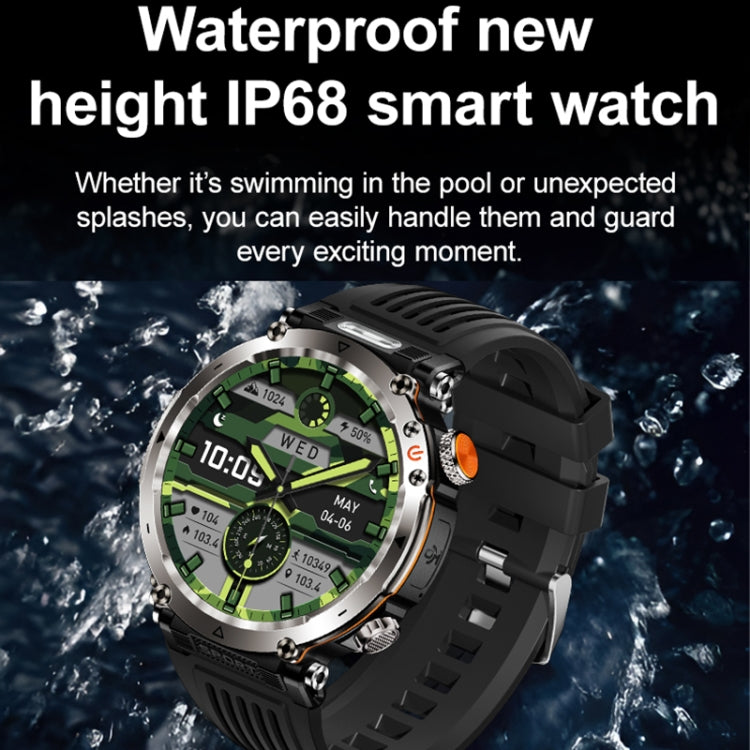 HT30 1.7-inch Smart Watch with Camouflage Strap