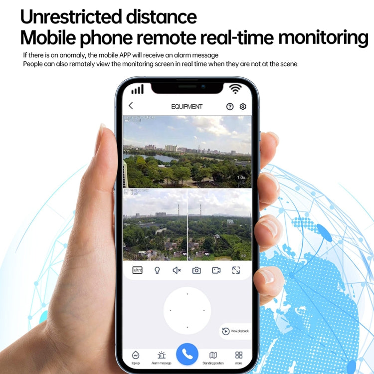 Cámara HD Para Exteriores Con Monitoreo de Alumbrado Público 4G Serie XA Solar