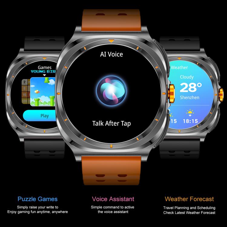 1.53 Inch 2-in-1 Smart Watch with Bluetooth Earphones GT98