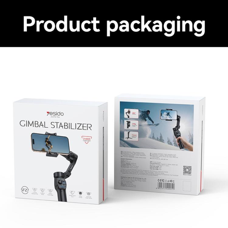 Yesido SF27 3-Axis Handheld Gimbal Stabilizer