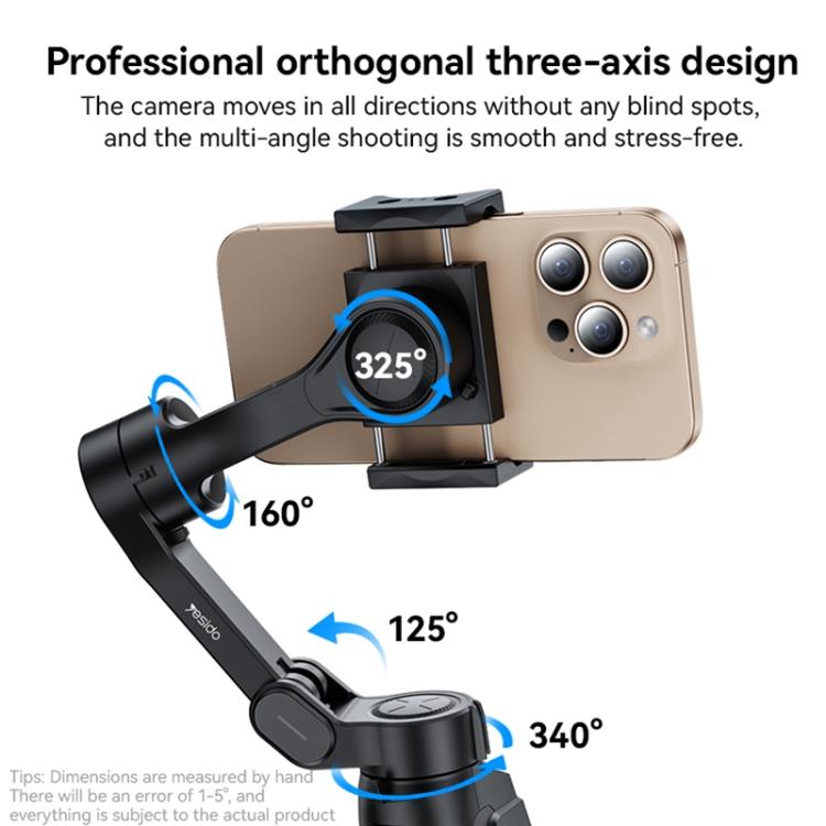 Yesido SF27 3-Axis Handheld Gimbal Stabilizer