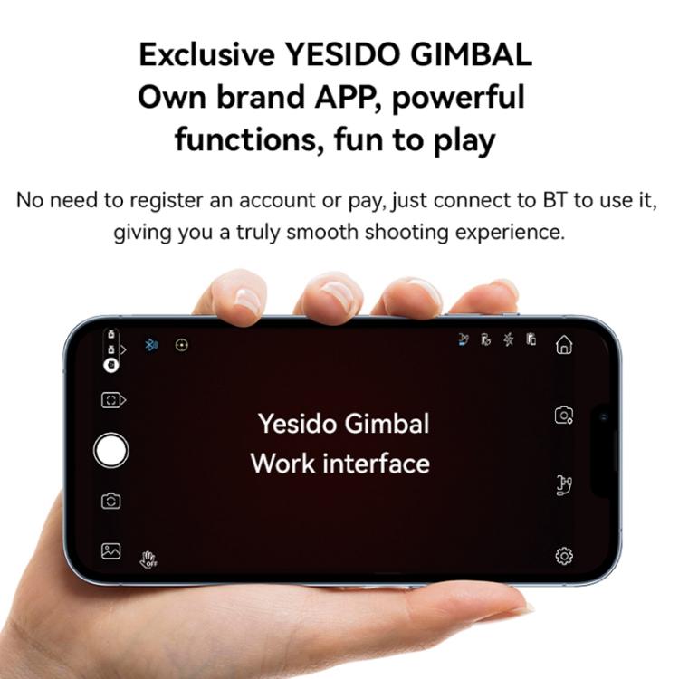 Yesido SF27 3-Axis Handheld Gimbal Stabilizer