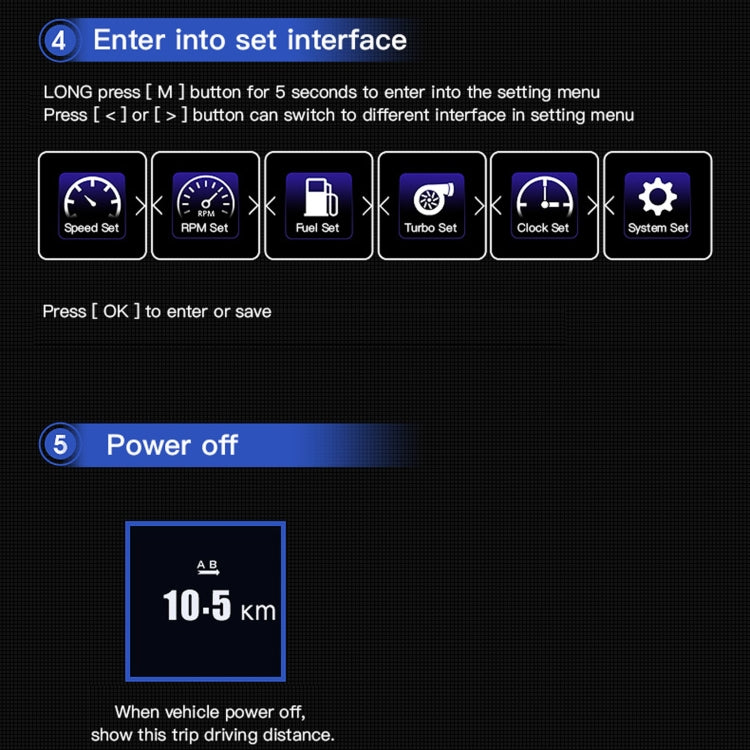 Speedometer and Driving Computer Code Table AP-1 AP-1 Car HUD Head-up Display OBD GPS