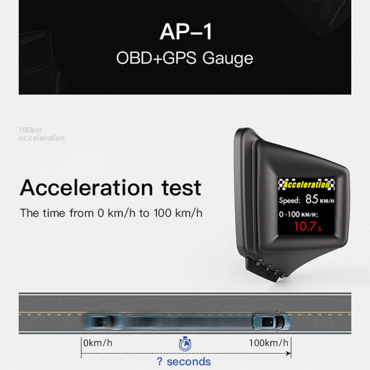 Speedometer and Driving Computer Code Table AP-1 AP-1 Car HUD Head-up Display OBD GPS