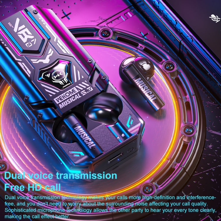 Auriculares Inalámbrico Bluetooth WEKOME VB07 Mecha Series Blade