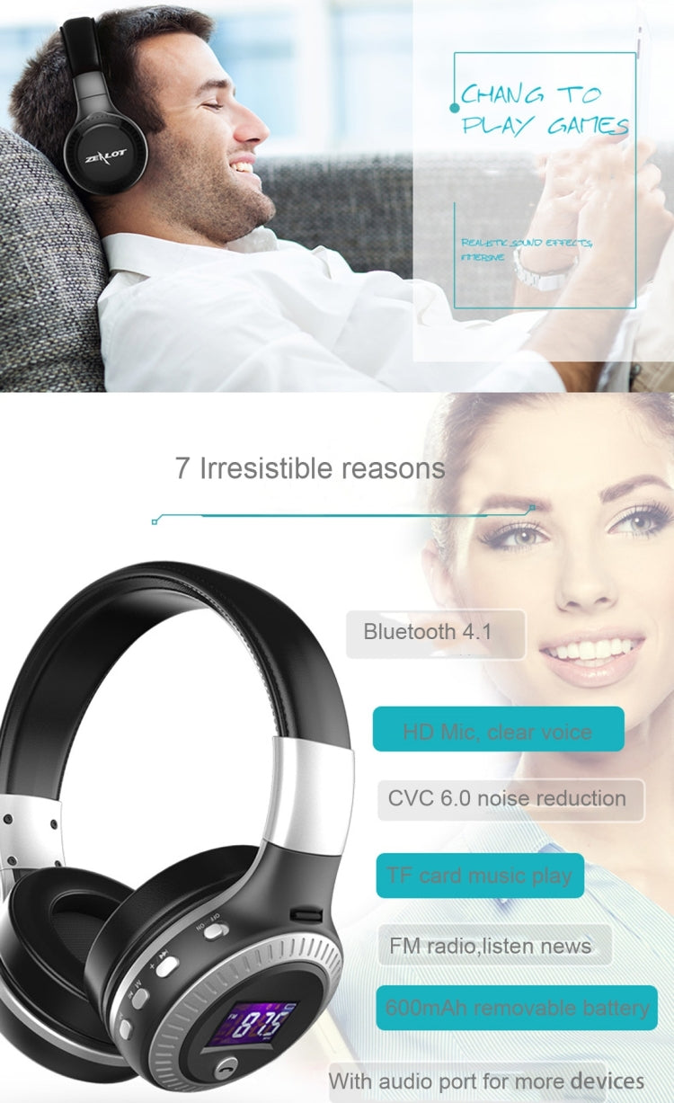 Zealot B19 Bluetooth Headphones