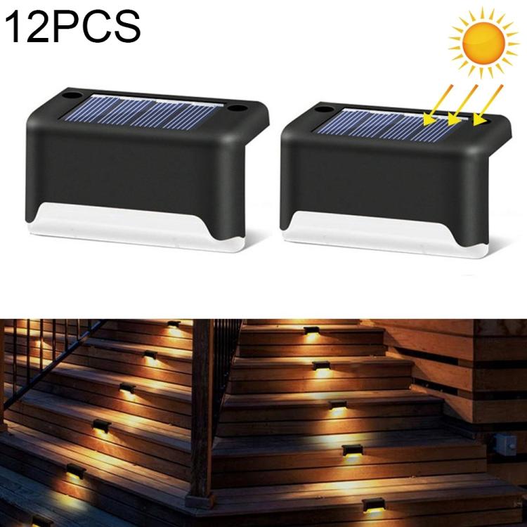 12 Pack Solar Powered LED Light IP65 Waterproof Garden Lamp