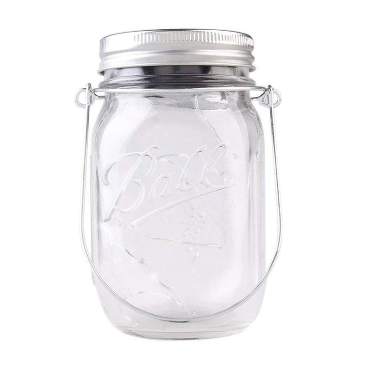 10 LED Solar Powered Bottle Cap Hanging Light