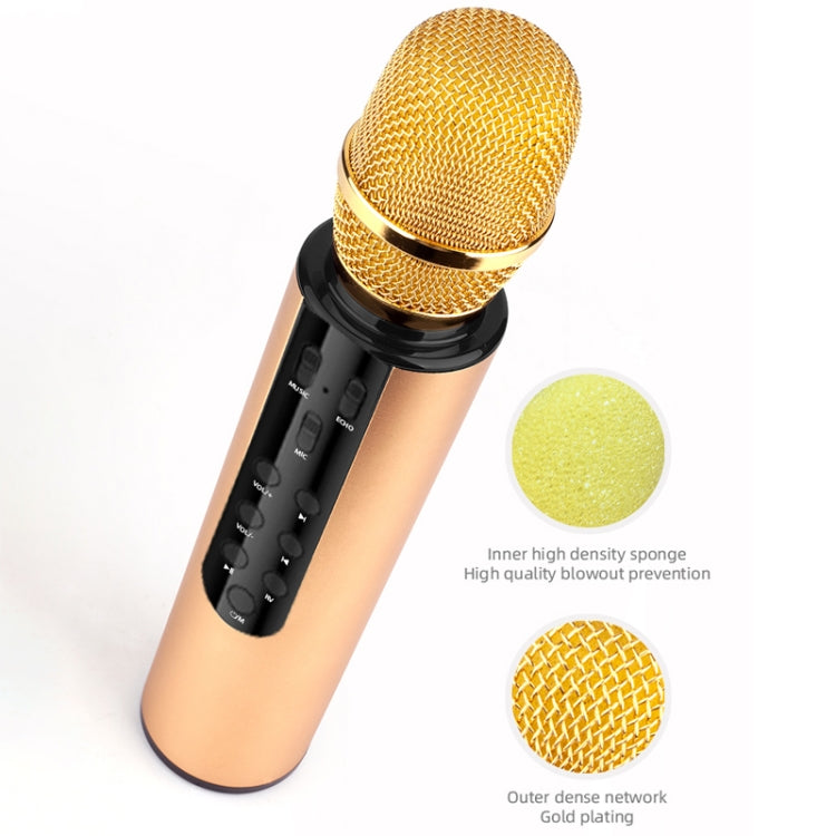 K3 Bluetooth 5.0 Condenser Microphone Karaoke Live Stereo Sound Wireless Bluetooth
