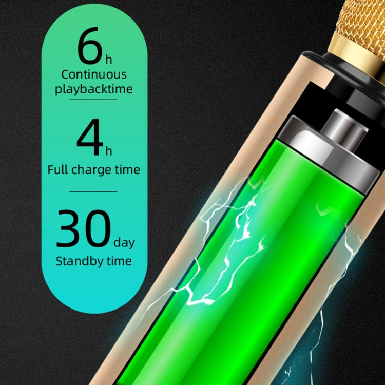 K3 Bluetooth 5.0 Condenser Microphone Karaoke Live Stereo Sound Wireless Bluetooth