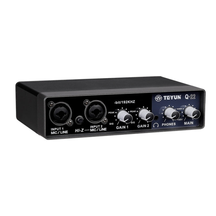 Teyun Q-22 USB External Sound Card with Free Microphone for Computer