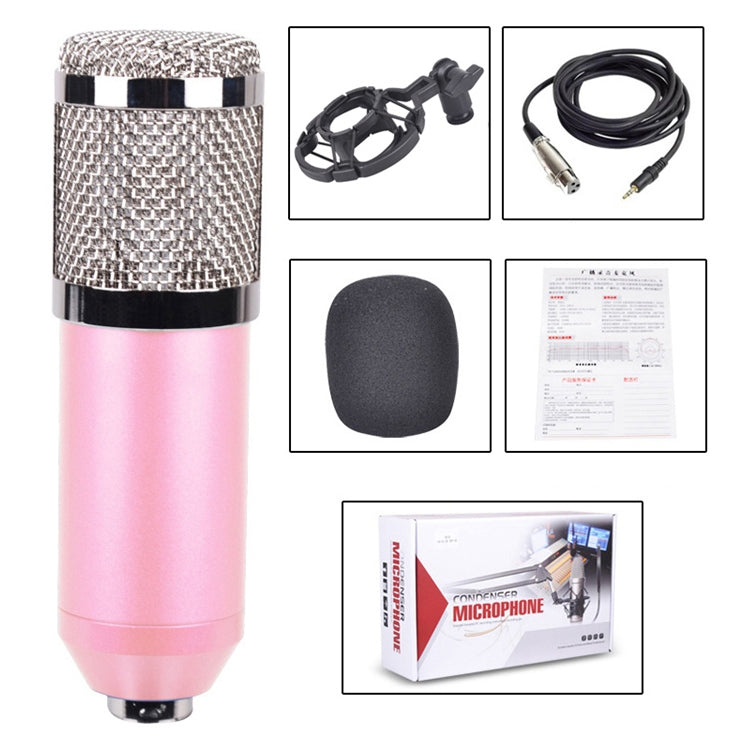 BM800 Condenser Microphone Compatible with PC/Mac for Live Streaming