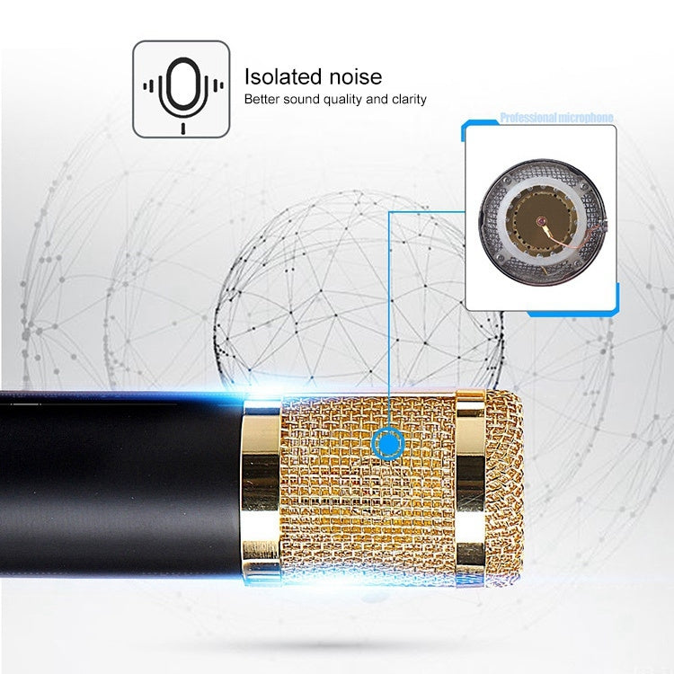 BM800 Condenser Microphone Compatible with PC/Mac for Live Streaming