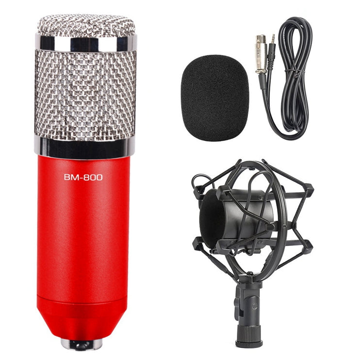 BM800 Condenser Microphone Compatible with PC/Mac for Live Streaming