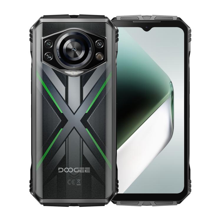 DOOGEE S Cyber Pro, huella dactilar lateral, visión nocturna, 12 GB + 512 GB, 6,6 pulgadas Android 14 Helio G100 Octa Core, red: 4G, OTG, NFC