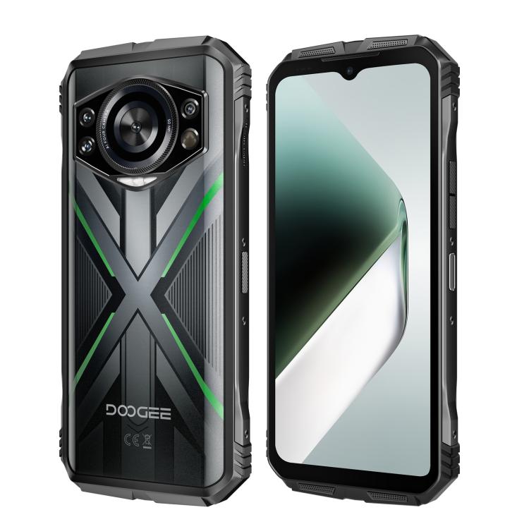 DOOGEE S Cyber Pro, huella dactilar lateral, visión nocturna, 12 GB + 512 GB, 6,6 pulgadas Android 14 Helio G100 Octa Core, red: 4G, OTG, NFC