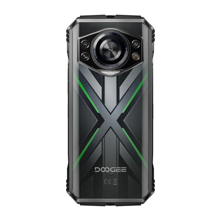 DOOGEE S Cyber Pro, huella dactilar lateral, visión nocturna, 12 GB + 512 GB, 6,6 pulgadas Android 14 Helio G100 Octa Core, red: 4G, OTG, NFC
