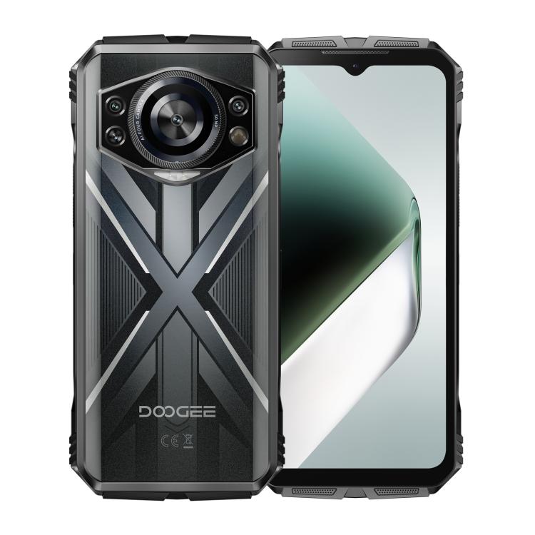 DOOGEE S Cyber Pro, huella dactilar lateral, visión nocturna, 12 GB + 512 GB, 6,6 pulgadas Android 14 Helio G100 Octa Core, red: 4G, OTG, NFC