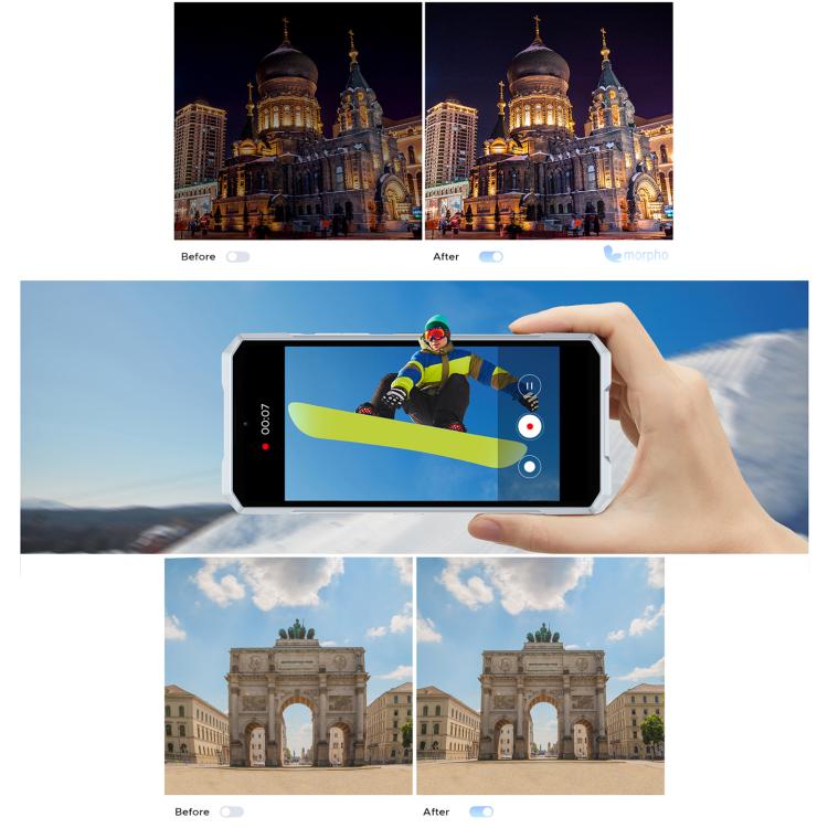 DOOGEE Blade GT Ultra Rugged Phone, 12GB+512GB, 6.72-inch Display, Android 14, MediaTek Dimensity 7300 Octa Core, Network: 5G, OTG, NFC, LED Light Effect, Blade GT Ultra 16GB+512GB