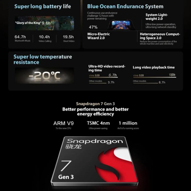 Vivo S20 8 GB + 256 GB