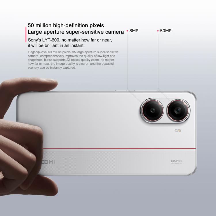 Xiaomi REDMI Turbo 4, 6.67 inches Xiaomi HyperOS 2 Dimensity 8400-Ultra Octa Core 3.0GHz, NFC, Network: 5G, 12GB+256GB