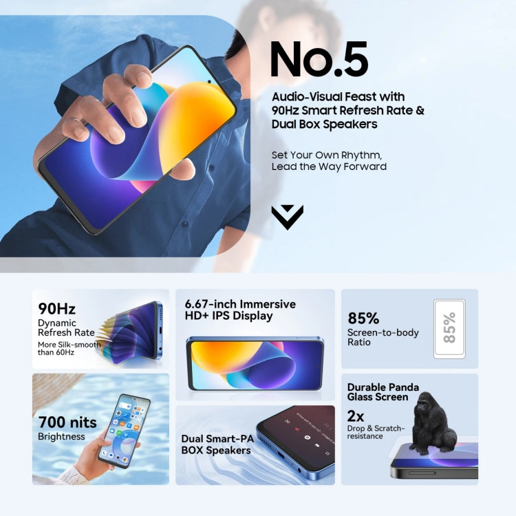 Blackview SHARK 9 8GB + 256GB Android 14 5G