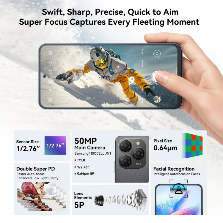 Blackview SHARK 9 8GB + 256GB Android 14 5G