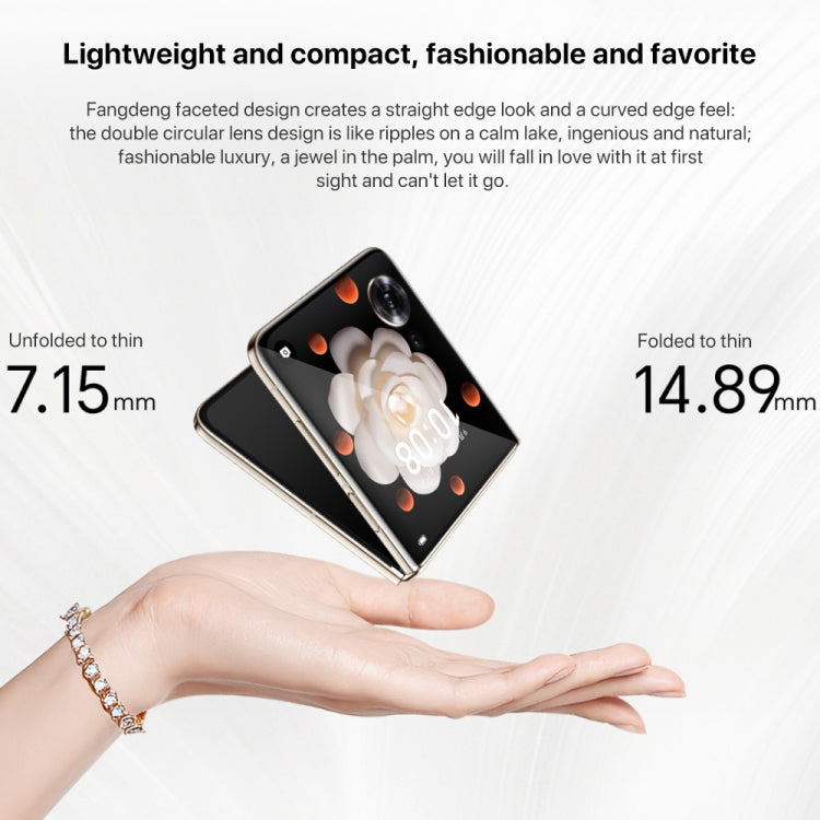 Honor Magic V Flip, 12GB+1TB, Pantalla de 6,8 pulgadas + 4,0 pulgadas MagicOS 8.0 Snapdragon 8+ Gen 1 Octa Core, Red: 5G, NFC, OTG, 12GB+1TB - Alex Bazar Mx