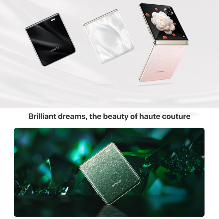 Honor Magic V Flip, 12GB+1TB, Pantalla de 6,8 pulgadas + 4,0 pulgadas MagicOS 8.0 Snapdragon 8+ Gen 1 Octa Core, Red: 5G, NFC, OTG, 12GB+1TB - Alex Bazar Mx