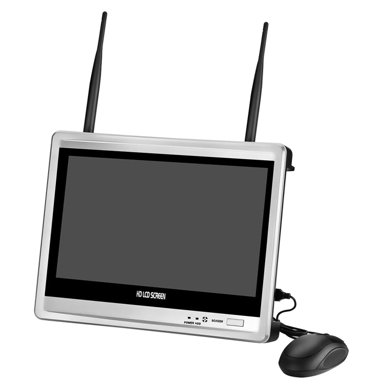Sistema De Vigilancia Con Grabadora De Vídeo En Red Inalámbrica Pantalla: 12.5 Pulgadas N4B3H2-P12/Kit 1080P
