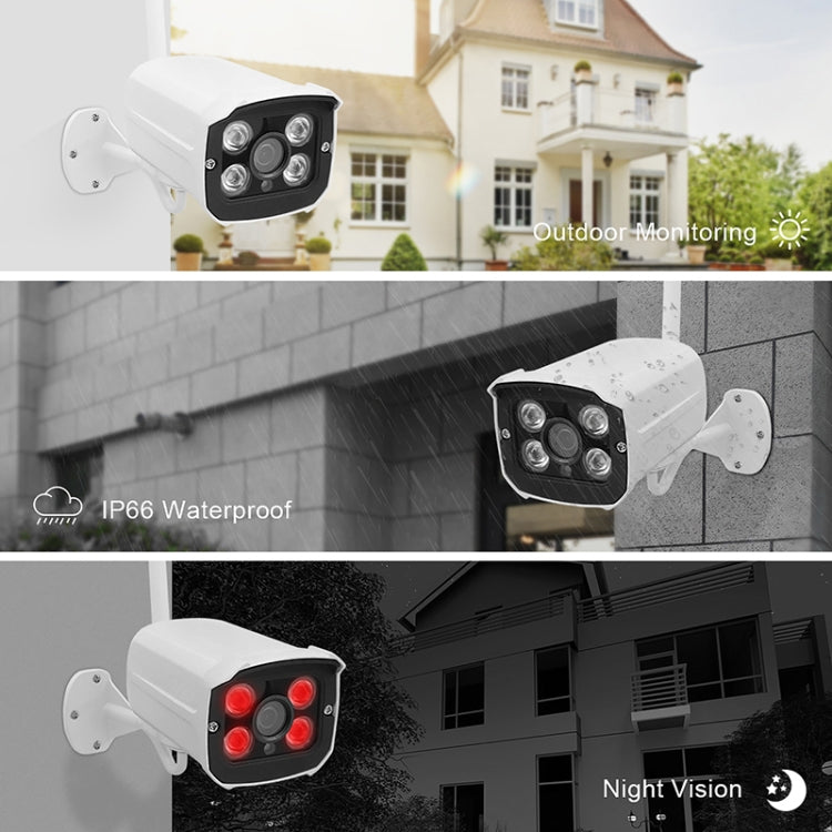 QS200-4 2.0MP 1080P HD Wireless Network Video Recorder Camera Kit
