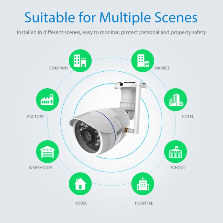 NEO NIP-56AI Waterproof Outdoor WiFi IP Camera with Night Vision