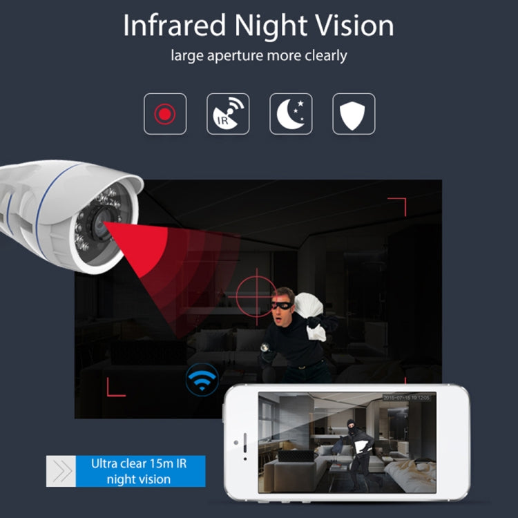 NEO NIP-56AI Waterproof Outdoor WiFi IP Camera with Night Vision
