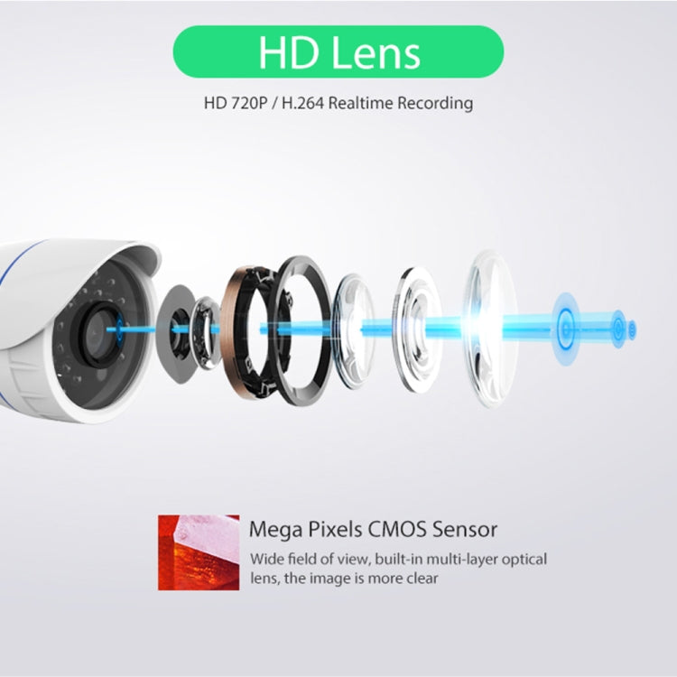 NEO NIP-56AI Waterproof Outdoor WiFi IP Camera with Night Vision
