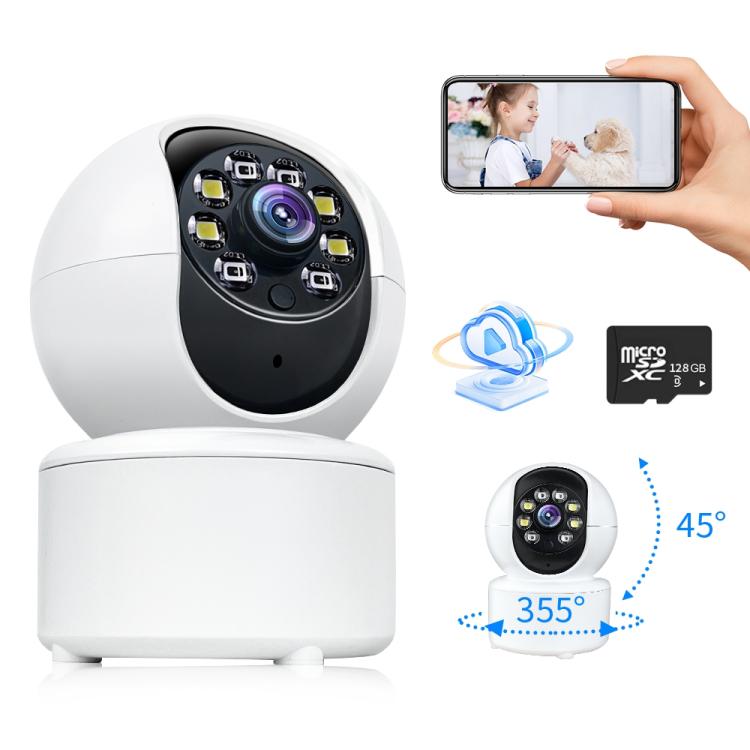 Cámara De Vigilancia A10 Mini 360 PTZ WiFi Cámara IP Visión Nocturna