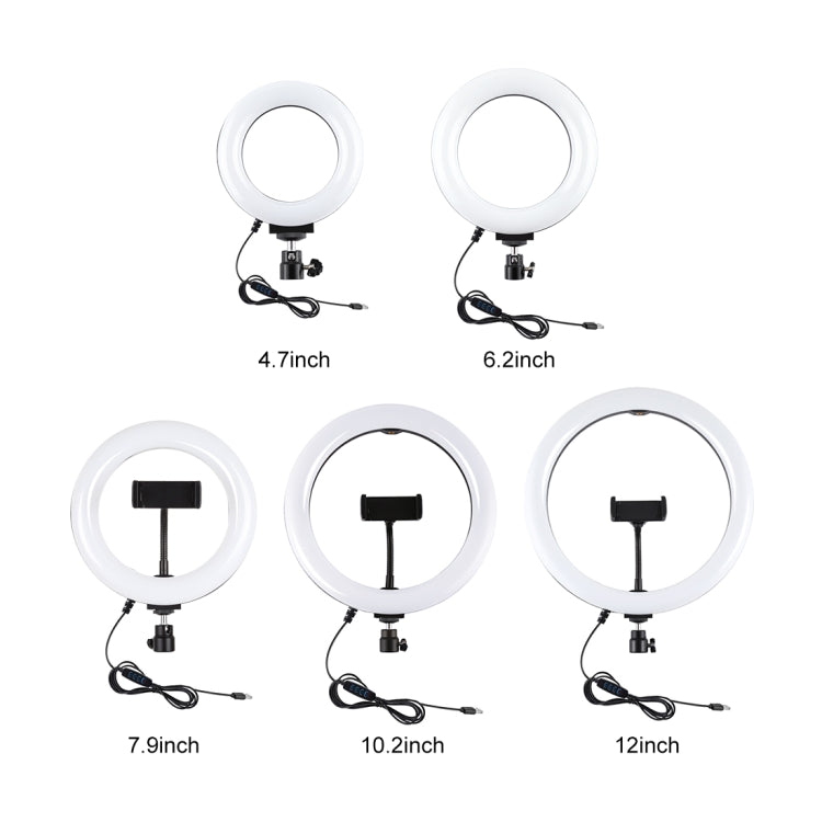 Puluz Dual Phone Holder (Horizontal Stand + 1.1m Tripod Stand + LED Ring) 10.2 Inch & 26CM