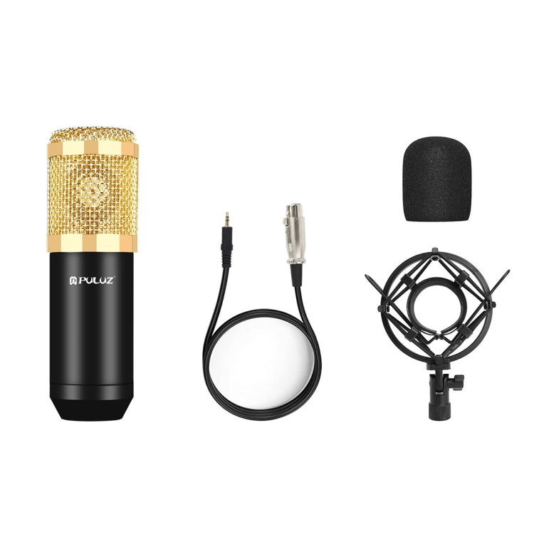 PULUZ Condenser Microphone Professional Singing Microphone for Studio Broadcasting
