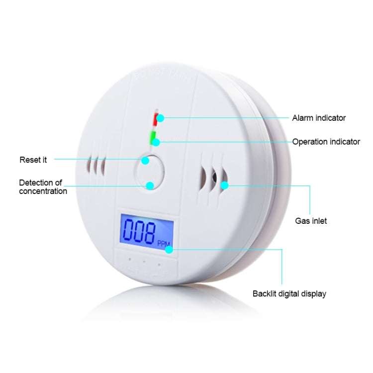CO999 LCD Gas Detector Sensor