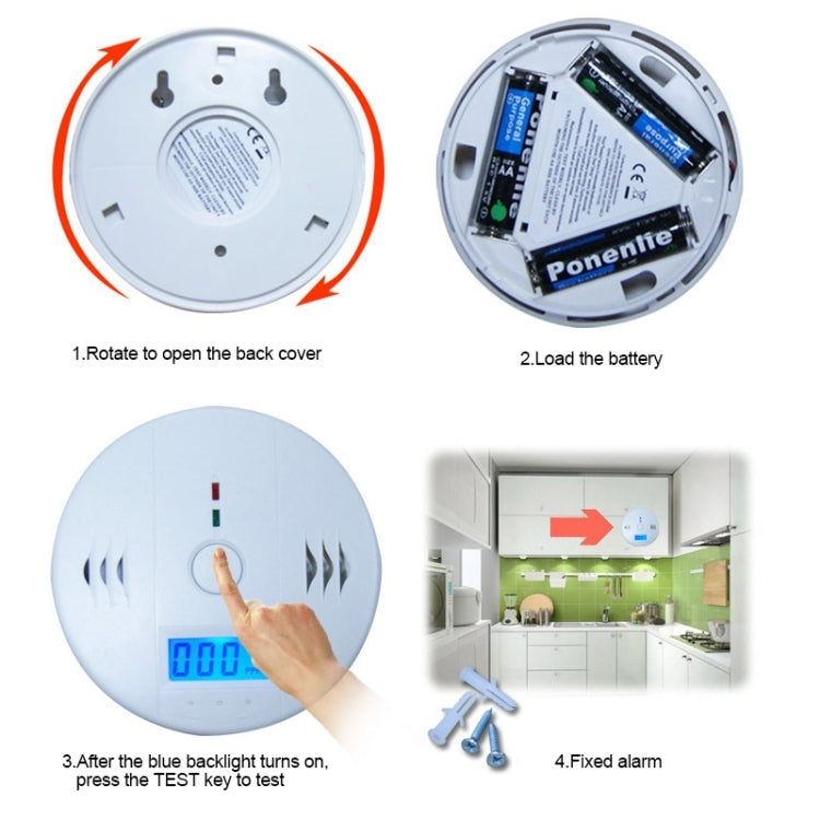CO999 LCD Gas Detector Sensor