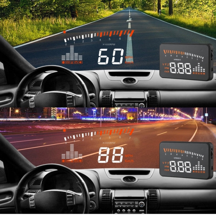 3-inch speed display with OBDII EOBDV system