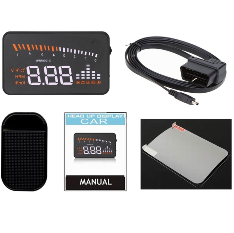 3-inch speed display with OBDII EOBDV system