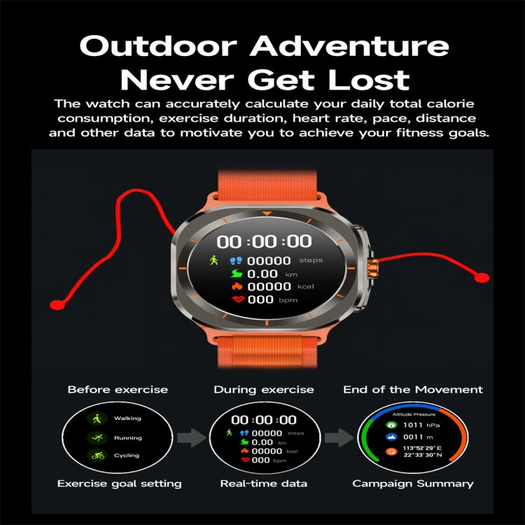Reloj Inteligente Z7 Ultra Con Pantalla De 1.46 Pulgadas